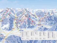 Mappa delle piste Rodel Jet - Flachau