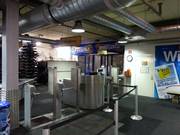 L’ingresso nella ski hall