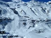 Zürserseebahn - 4pers.| Seggiovia ad alta velocità (ad agganc. autom.) con cupola di prot. e riscald. sedile