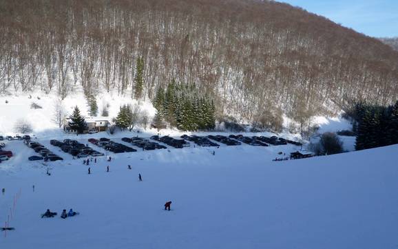Göppingen: Accesso nei comprensori sciistici e parcheggio – Accesso, parcheggi Bläsiberg - Wiesensteig