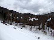 Chalet direttamente sulla pista nascosti nel bosco