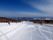 Piste ampie e facili a Hanazono