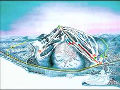 Mappa delle piste Svanstein
