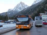 Skibus in Val di Fassa (Fassatal)
