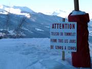 Informazioni sulla pausa pranzo presso alcuni impianti di risalita