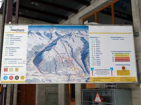 Alpi dell'Albula: Orientamento nei comprensori sciistici – Orientamento Rinerhorn (Davos Klosters)