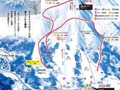 Mappa delle piste Star Spur Ryokufu Resort Hida Nagareha