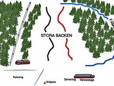 Mappa delle piste Kalhyttan/Dammshöjden - Filipstad
