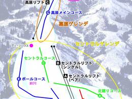 Mappa delle piste Itsukamachi