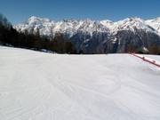 Area principianti presso gli Härderalift sulla Hannigalp