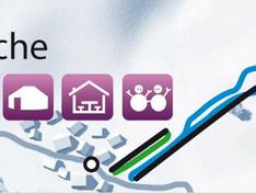 Mappa delle piste Val d'Oronaye - Larche