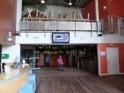 Area d'ingresso della ski hall