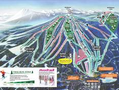 Mappa delle piste Appi Kogen