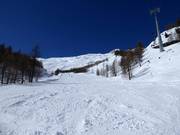 Discesa a valle Gletschergrotte verso Saas-Fee