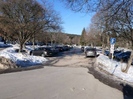 Baviera Orientale: Accesso nei comprensori sciistici e parcheggio – Accesso, parcheggi Geißkopf - Bischofsmais