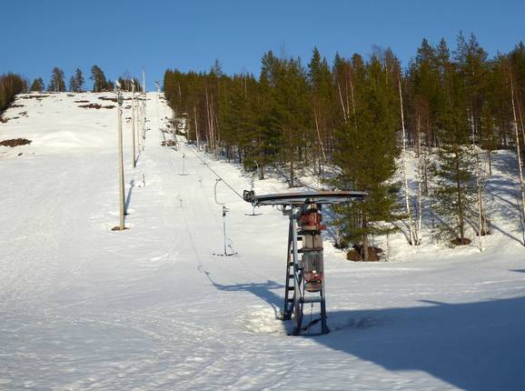 Storlappbergetliften - Skilift con T-bar/ancora