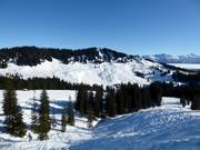 Vista dagli impianti di risalita Hörnle verso il Bolgengrat