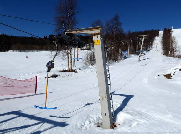 Ingemarliften - Skilift con T-bar/ancora