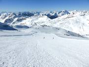 Pista rossa al Gletscher Jet