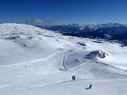 Partenza delle piste presso la stazione a monte