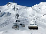 Kristallbahn - 6pers.| Seggiovia ad alta velocità (ad agganc. autom.) con cupola di prot. e riscald. sedile