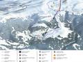 Mappa delle piste Goderdzi