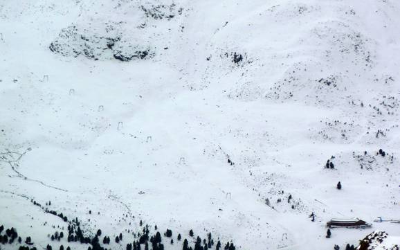 Stazione a valle più alta al Passo di Resia – comprensorio sciistico Maseben - Vallelunga (Langtaufers)