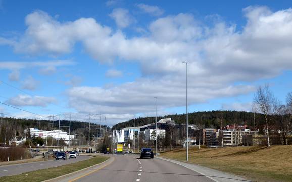 Akershus: Accesso nei comprensori sciistici e parcheggio – Accesso, parcheggi SNØ
