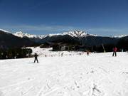 Area principianti nel settore Pal presso La Caubella (arrivo della cabinovia da La Massana)
