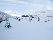 Tappeto magico per bambini sulla Solaise a 2560 m