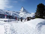 Parco giochi nell’area sciistica di Zermatt