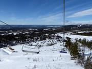 Vista sul villaggio turistico Idre Fjäll