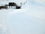 Pista preparata nell’area sciistica Bláfjöll