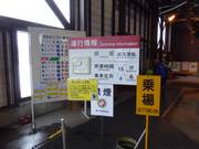 Informazioni all'ingresso della cabinovia