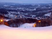 Vista sulle sistemazioni presso il Rusutsu Resort