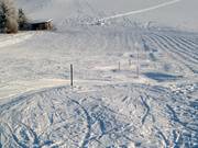 È stato tracciato un piccolo slalom