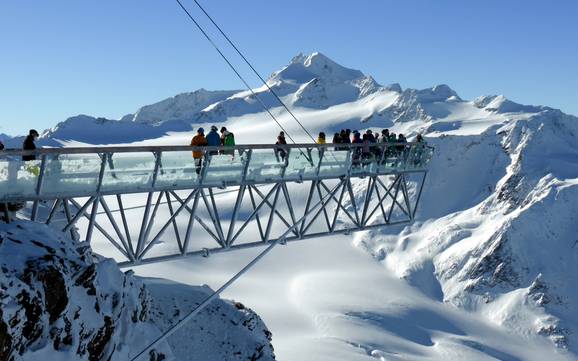 Comprensorio sciistico su ghiacciaio nel Tiroler Oberland (regione)