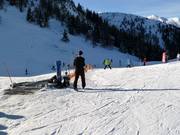 Suggerimento per i più piccoli  - Kinderland (area riservata ai bambini) della scuola di sci Götzens sul Pfriemesköpfl