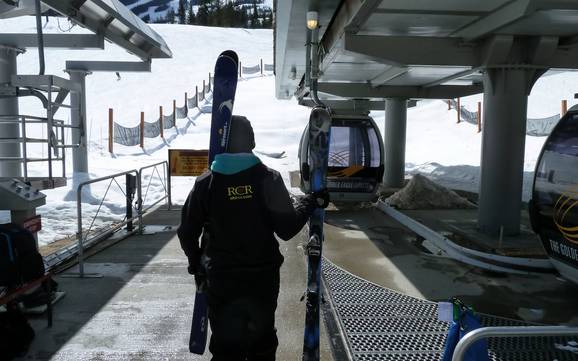 Columbia-Shuswap: Cortesia nei comprensori sciistici – Cortesia Kicking Horse - Golden