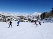 Piste facili presso la stazione a valle