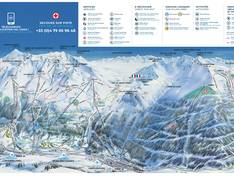 Mappa delle piste Val Cenis - Lanslevillard/Lanslebourg/Termignon