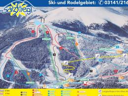 Mappa delle piste Salzstiegl - Hirschegg