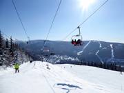 Splendida giornata di sole al Medvědín