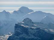 Vista sul Monte Bianco da Les Gets