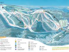 Mappa delle piste Gérardmer - La Mauselaine
