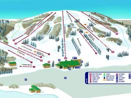 Mappa delle piste Bittersweet