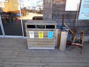 Raccolta differenziata dei rifiuti nell’area sciistica Vogel