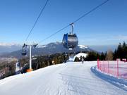 Con la nuova cabinovia da Francolini al Sommo Alto