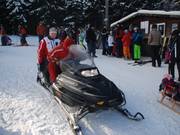 I figli della famiglia Stinn sono sempre in giro per il comprensorio sciistico.