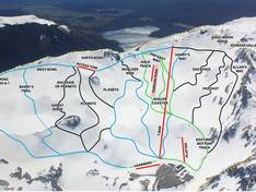 Mappa delle piste Rainbow Valley